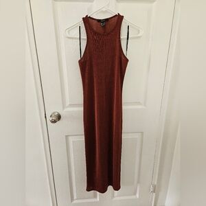 Midi Brown Bodycom Dress